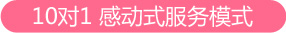 10对1 感动式服务模式